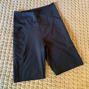 Girlfriend Collective Navy Biker Shorts